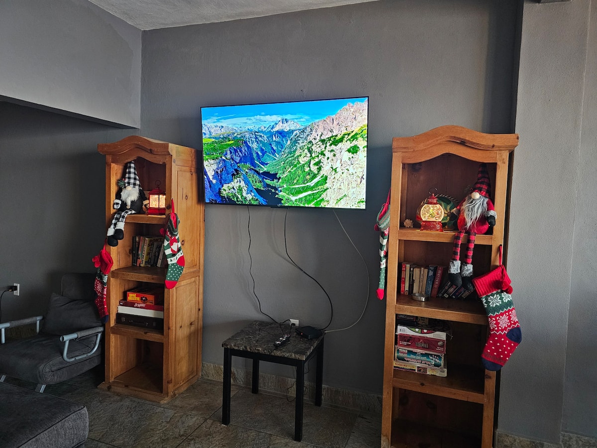 Living room entertainment area